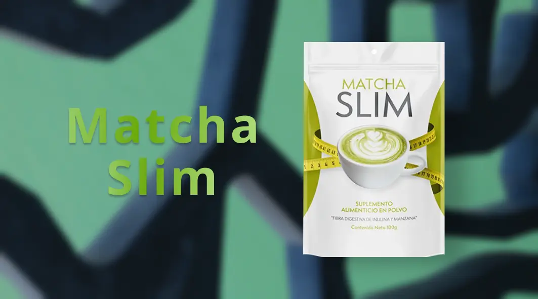 Packaging of Matcha Slim showcasing product design